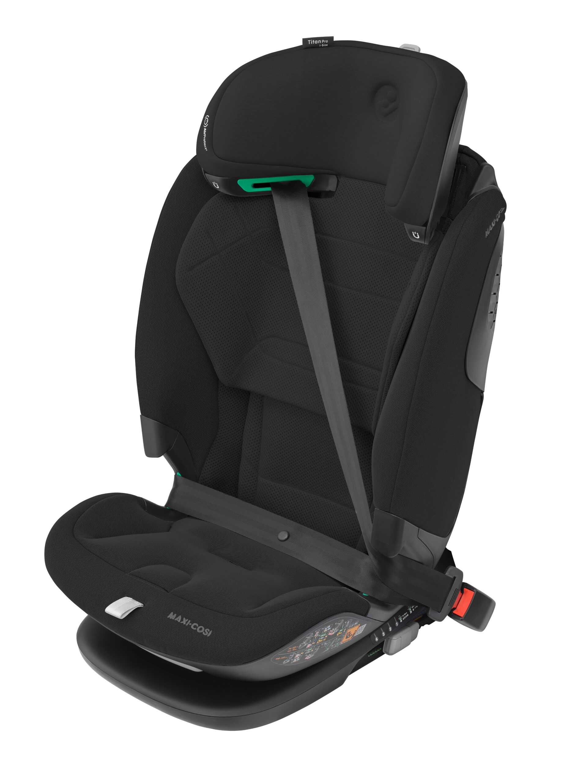 JPG RGB 300 DPI-8618671111_2023_maxicosi_carseat_toddlerchildcarseat_titanproisize_black_authenticblack_quicksafebuckleup_3qrt